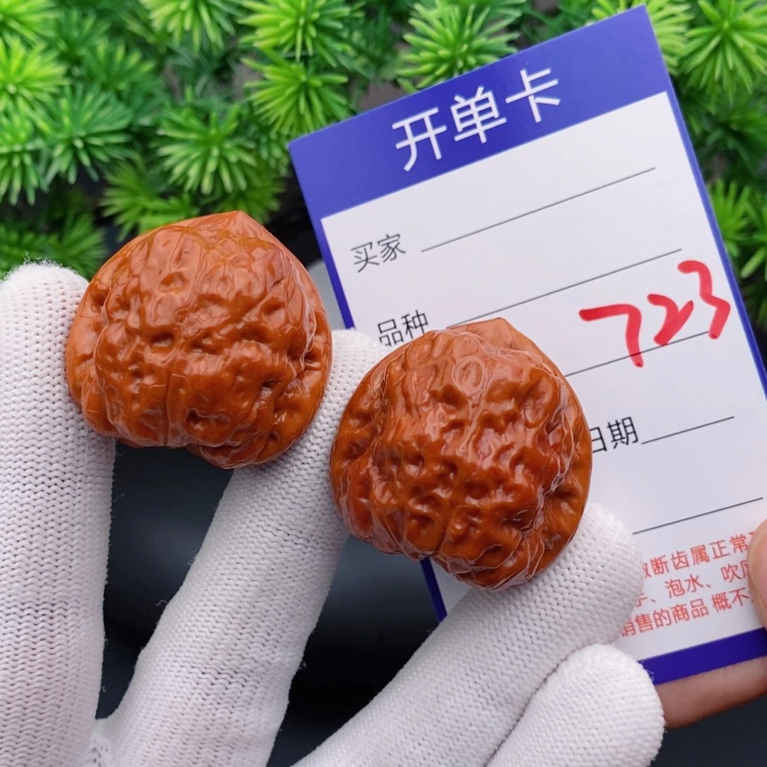 文玩核桃把件33古蟾723