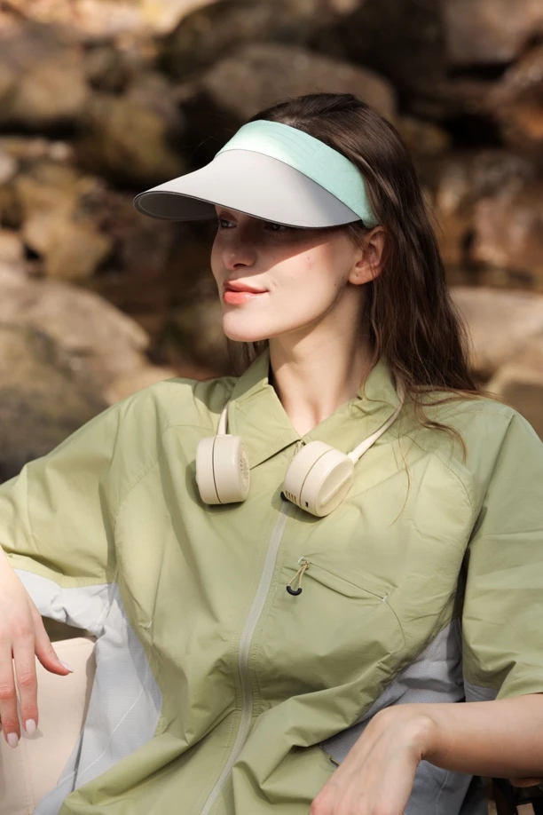 夏季无痕空顶防晒帽女防紫外线运动大帽檐拼接