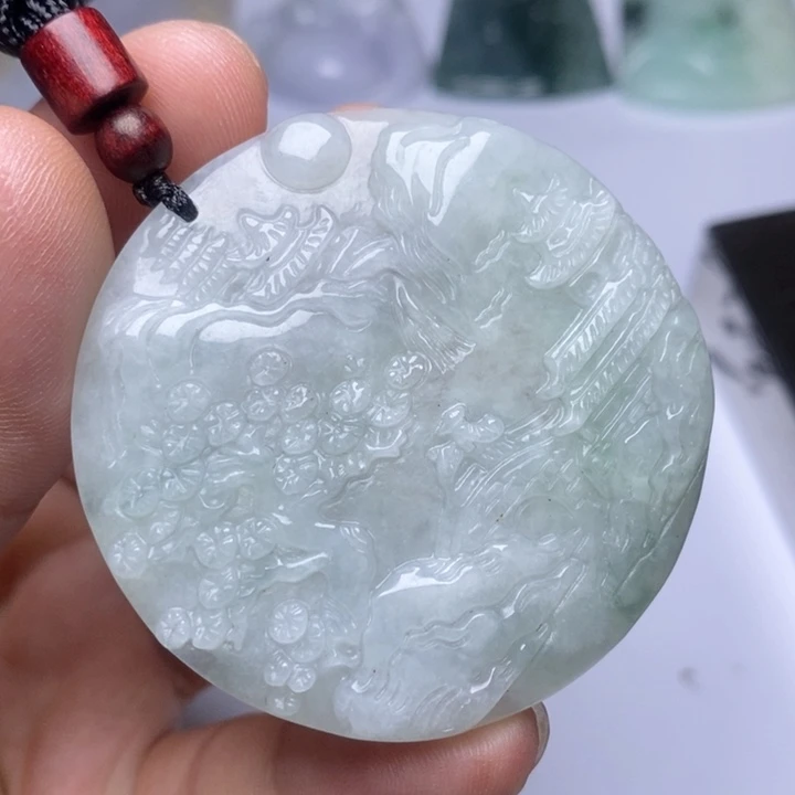 颈饰未镶嵌翡翠翡翠