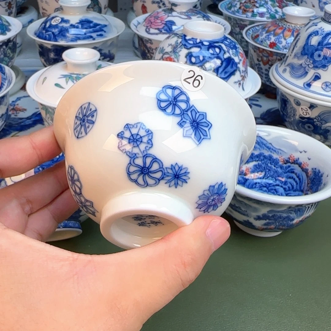 彦祖纯手工手绘茶具26