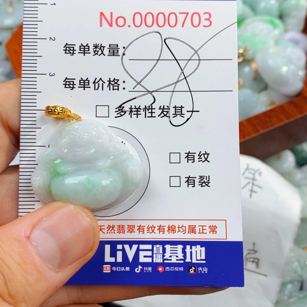 颈饰未镶嵌翡翠703