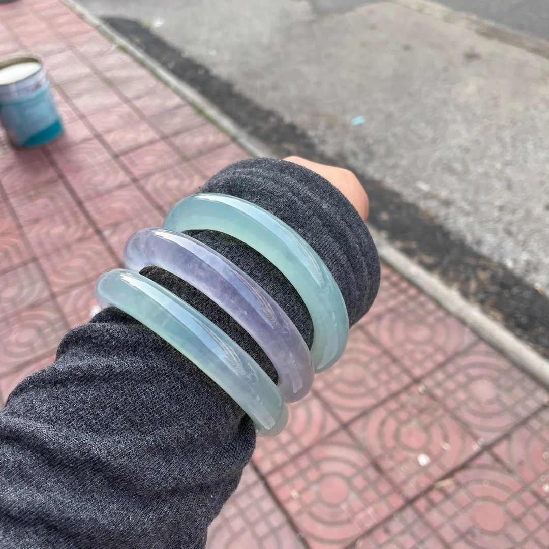 非金属珐琅手镯 时尚精品高缅美人镯手镯冰透百搭多样性发其一IS2