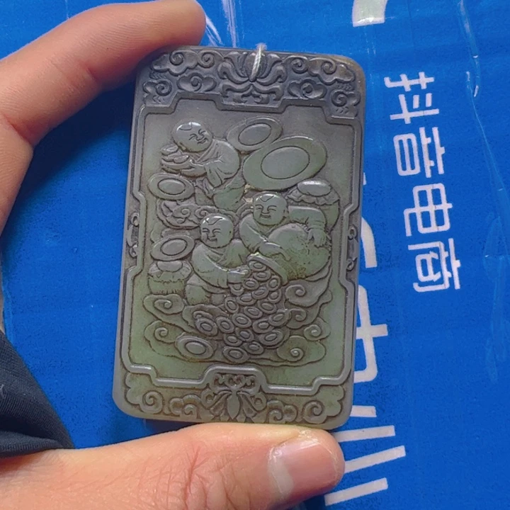 和田玉挂件未镶嵌
