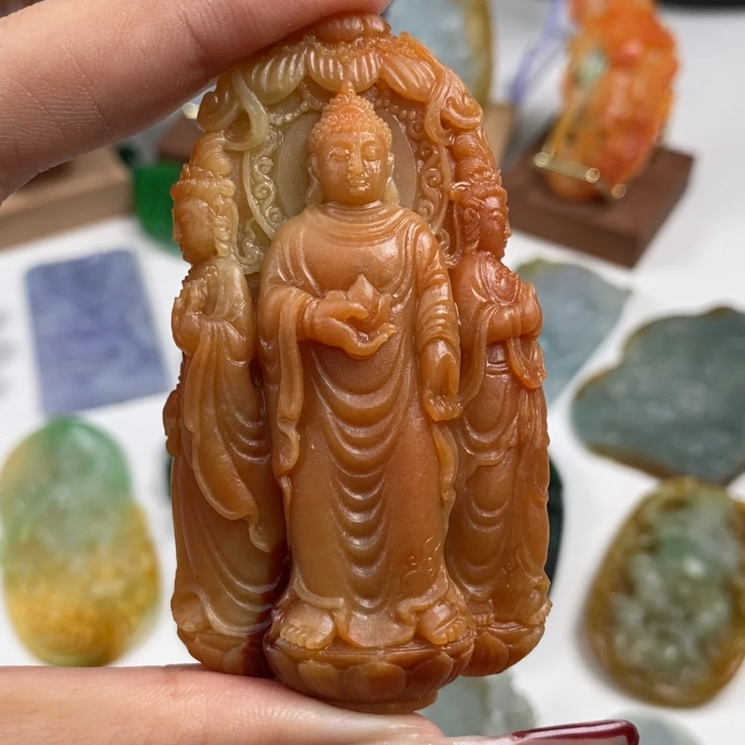 定制翡翠未镶嵌纯天然翡翠