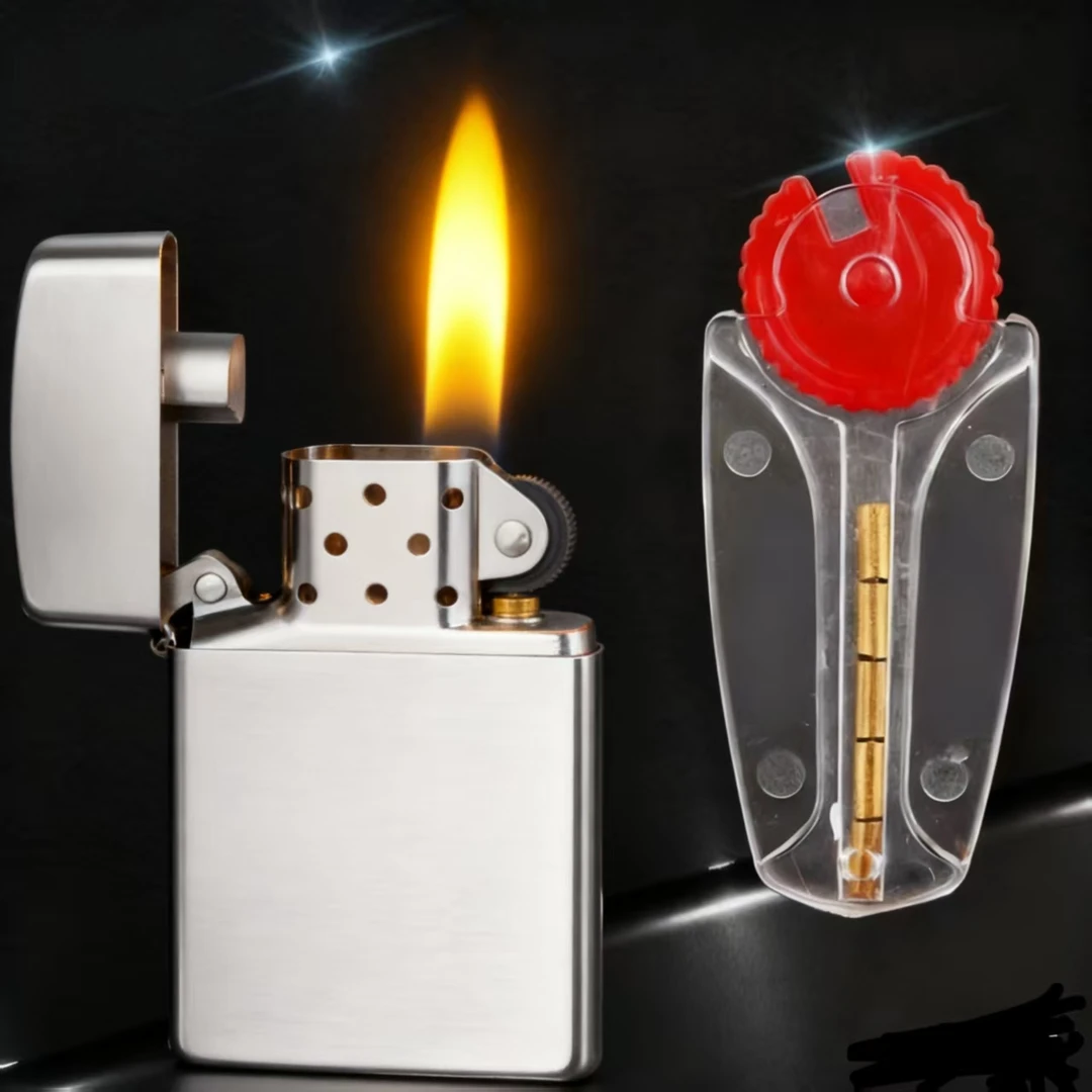金属打火机火石粒高端耐磨耐用男士礼物