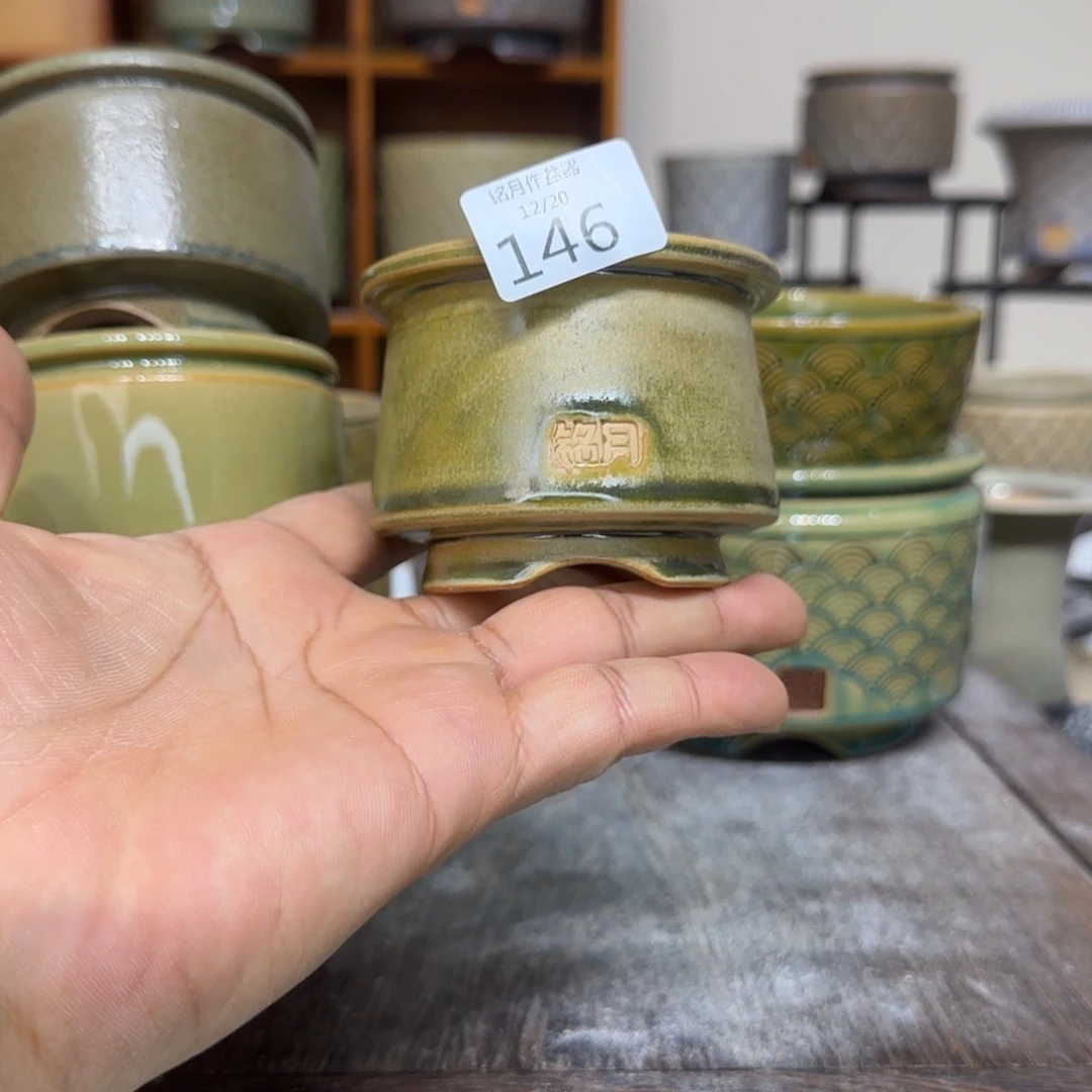 莂***√手工花盆 146 内口口径 6cm