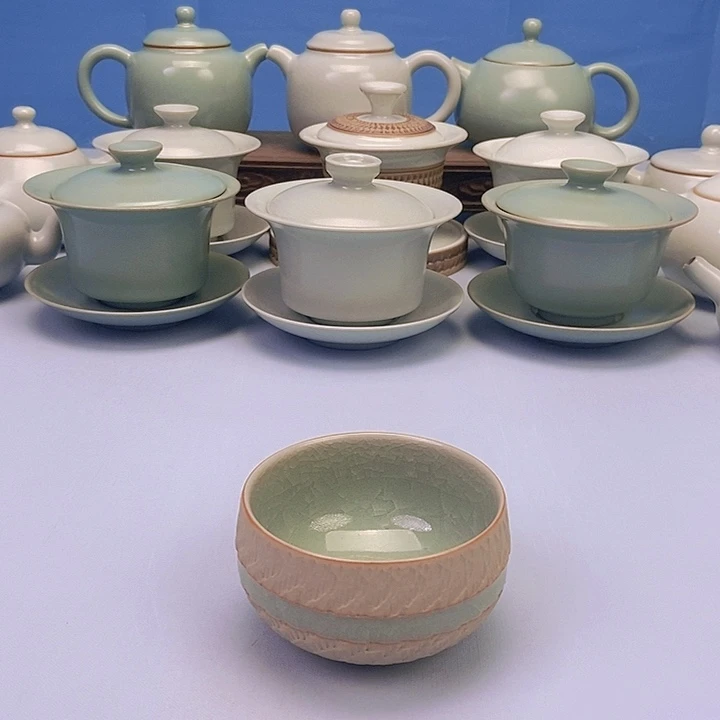 杯重工跳刀冰花不倒翁杯原矿原釉原产地