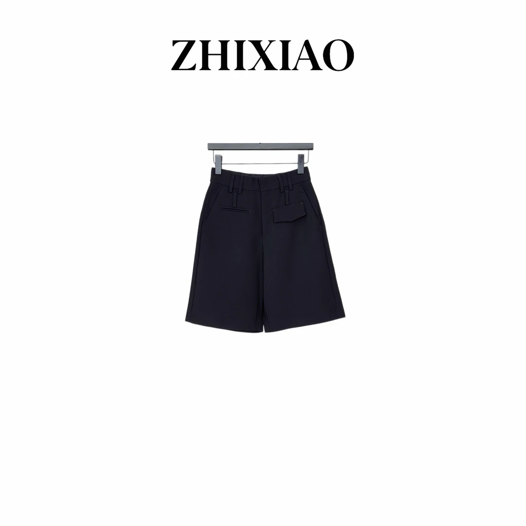 【ZHIXIAO】春季新款：前袋盖中裤231191