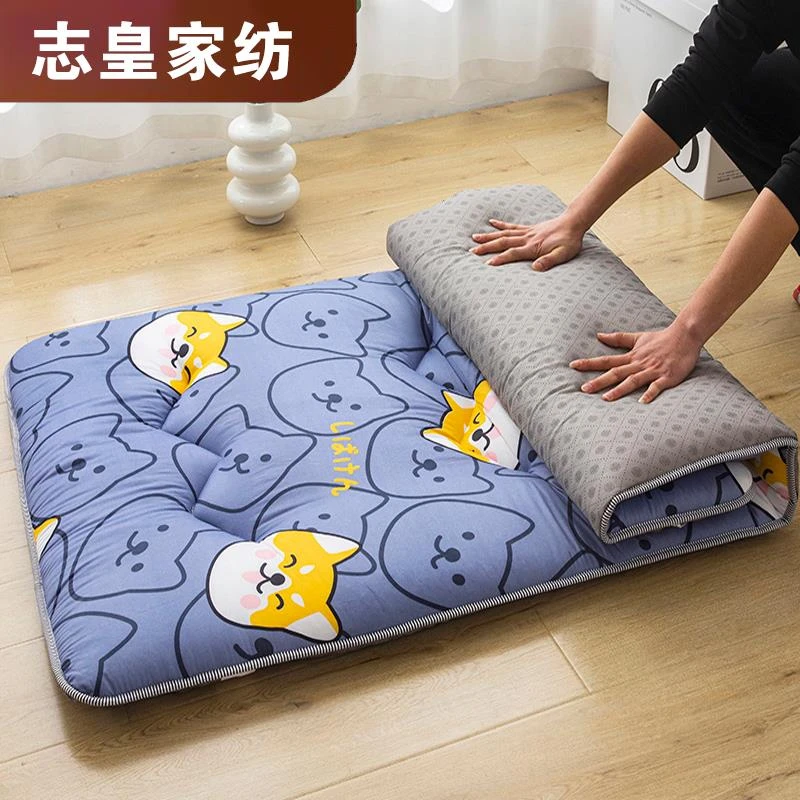 单人宿舍床垫褥子学生上下铺软垫子大学折叠垫被寝室专用被褥铺底