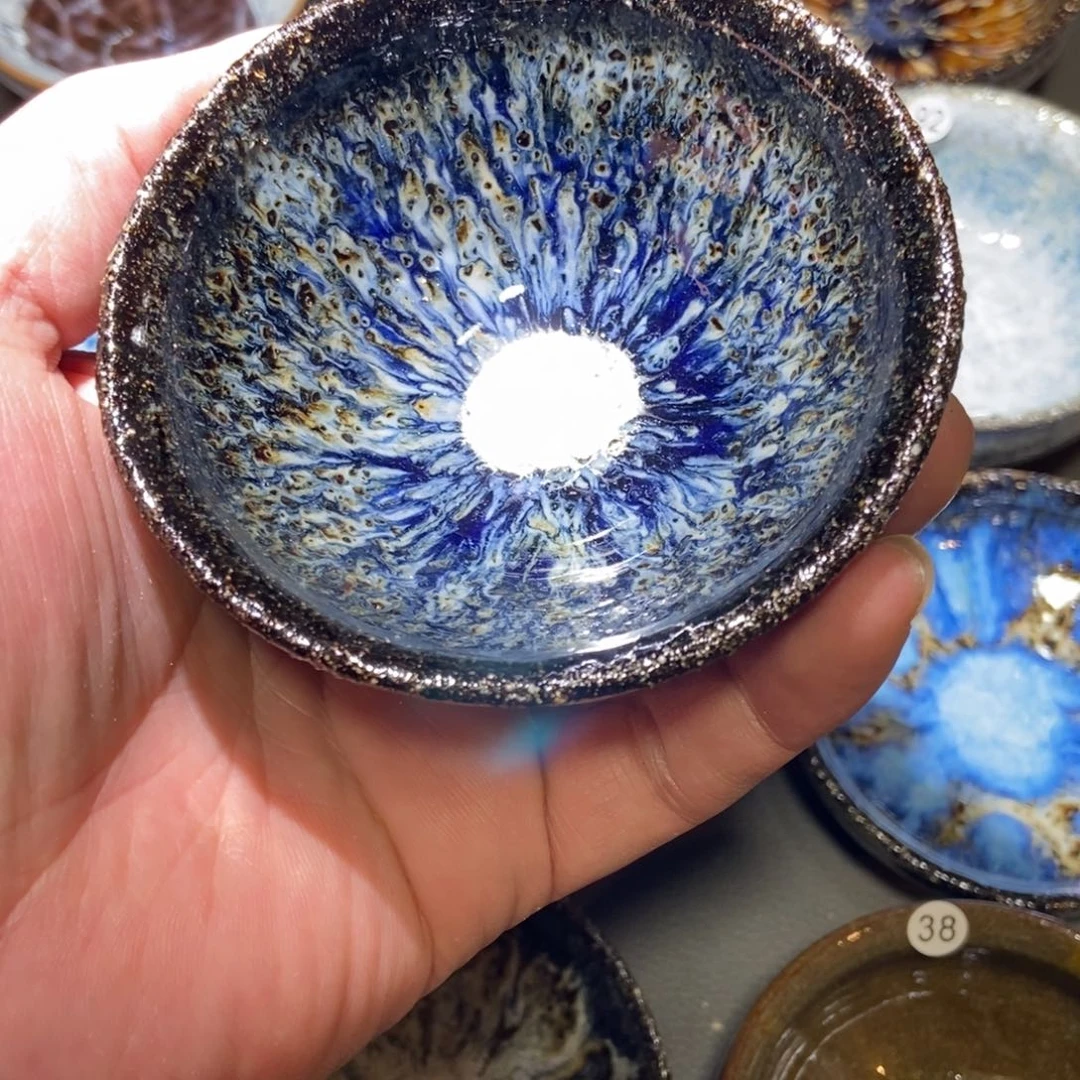 道***同茶盏163 建窑建盏壹铭建盏