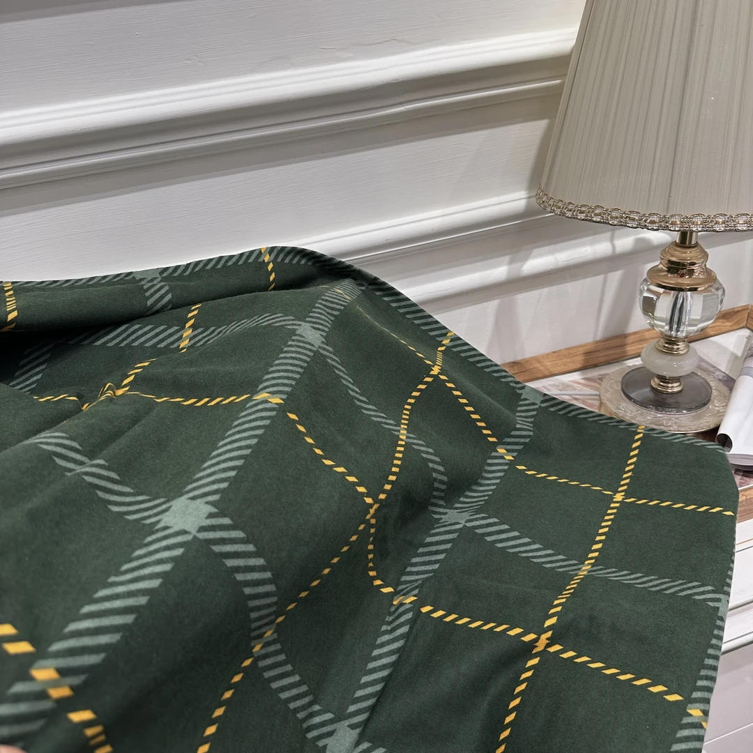 【高级色！色纺磨毛！】加厚纯棉磨毛复古绿大床单