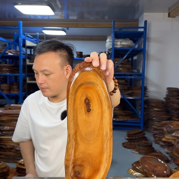 香樟木茶盘实木37.5*13