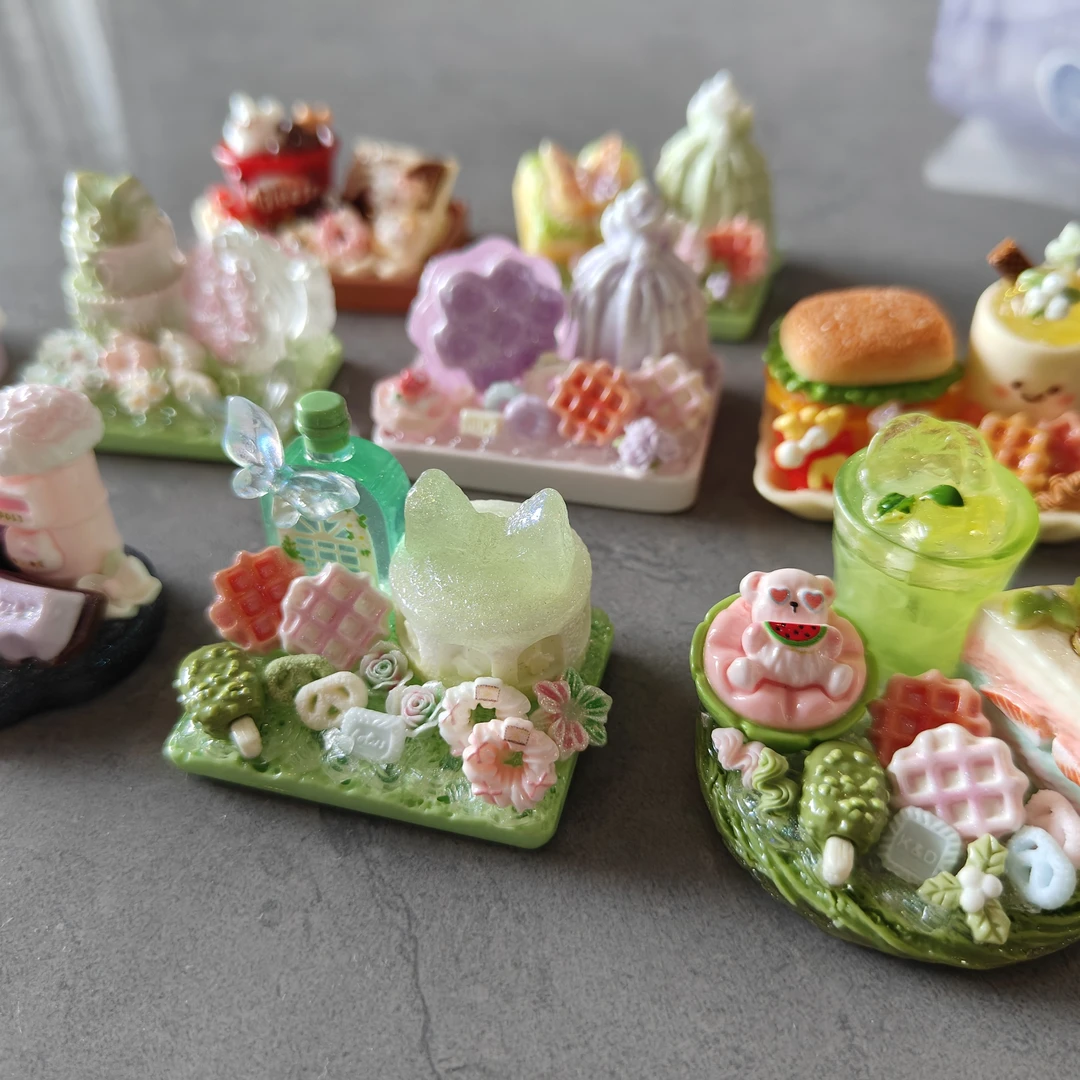 奶油胶小摆台15个