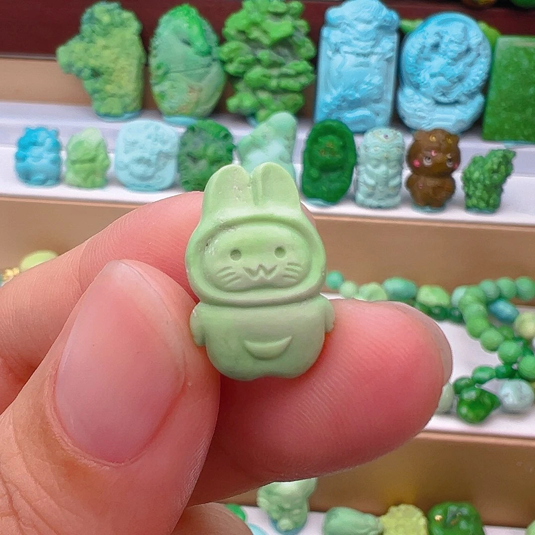 未镶嵌绿松石项链