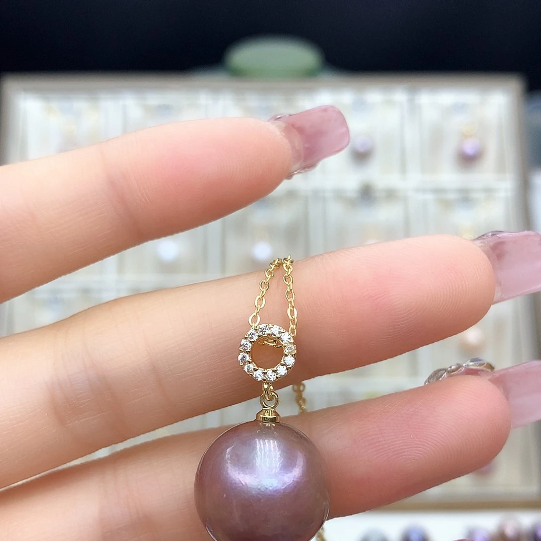 淡水珍珠颈饰合金