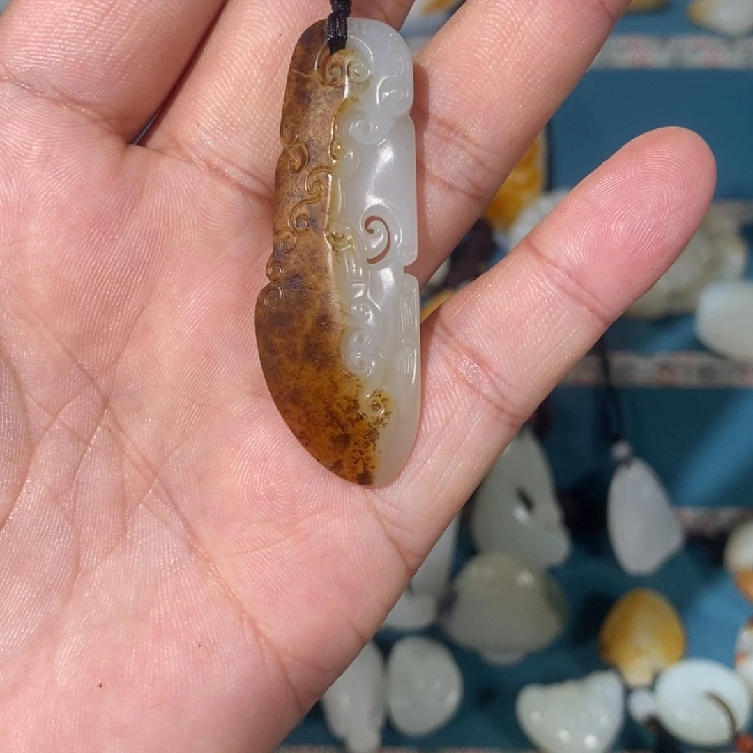 和田玉（糖玉）未镶嵌珠宝奇石真**呐