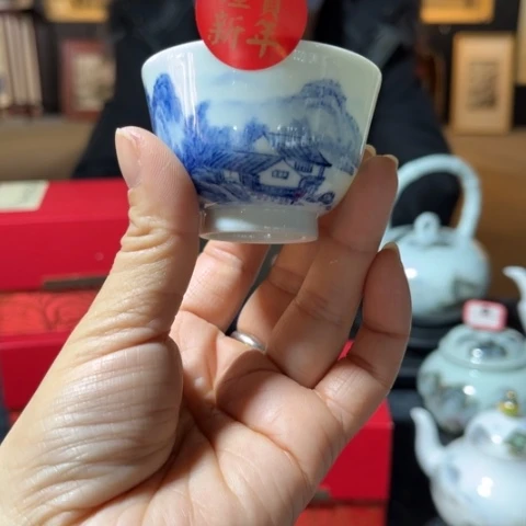 汪派山水第四代嫡传汪沁直播间福利喜*