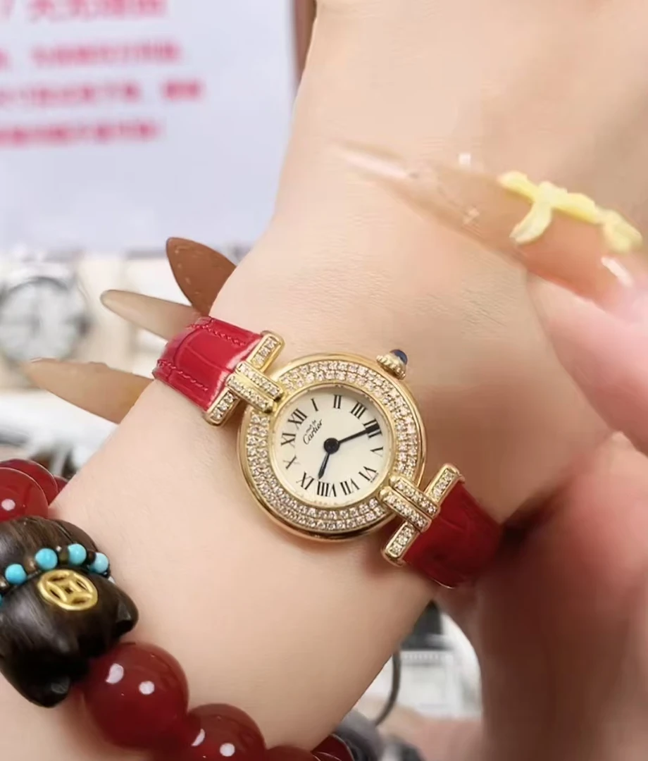 95新 Cartier/卡地亚 小旋风/24盘/后钻/后盘/20766