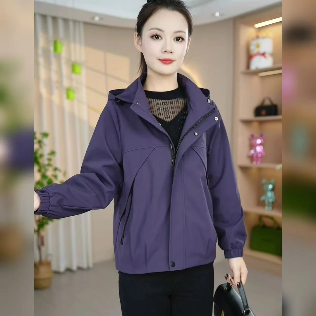 2025年春夏季新款洋气防风百搭时尚薄款休闲韩版减龄防风宽松外套