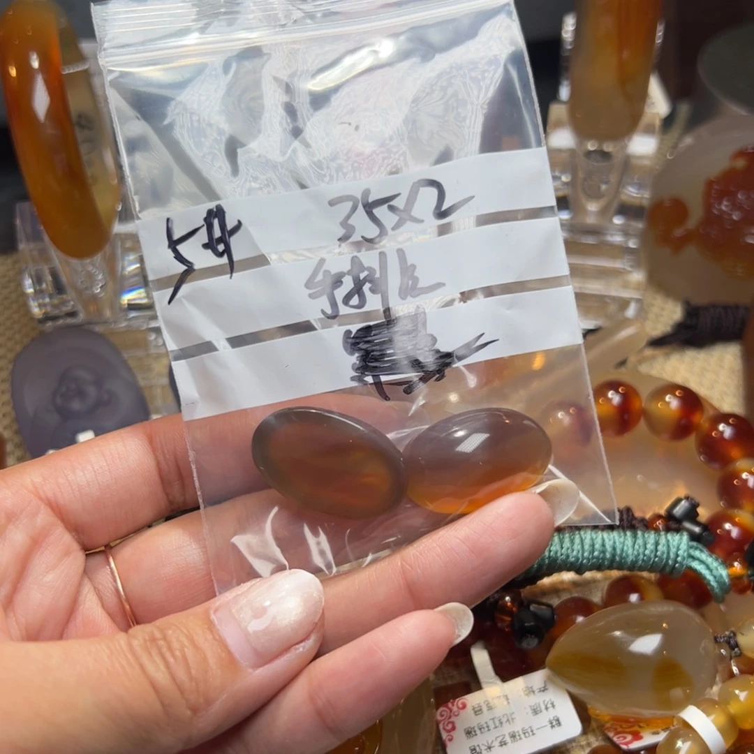 玛瑙/玉髓颈饰合金羊*5