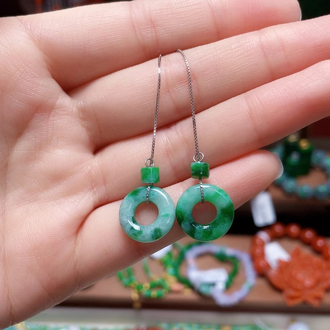 翡翠未镶嵌手链饰品