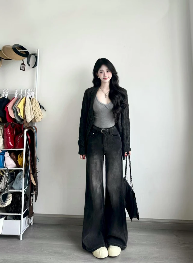 慵懒风麻花毛衣外套女秋季2025软糯宽松V领针织开衫外穿长袖上衣