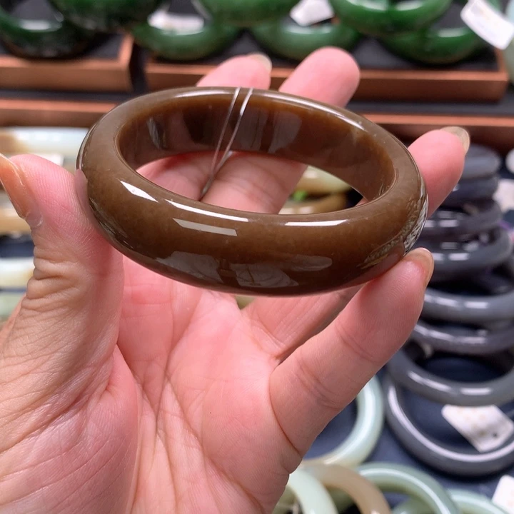 【闪购商品】未镶嵌手镯和田玉（糖玉）