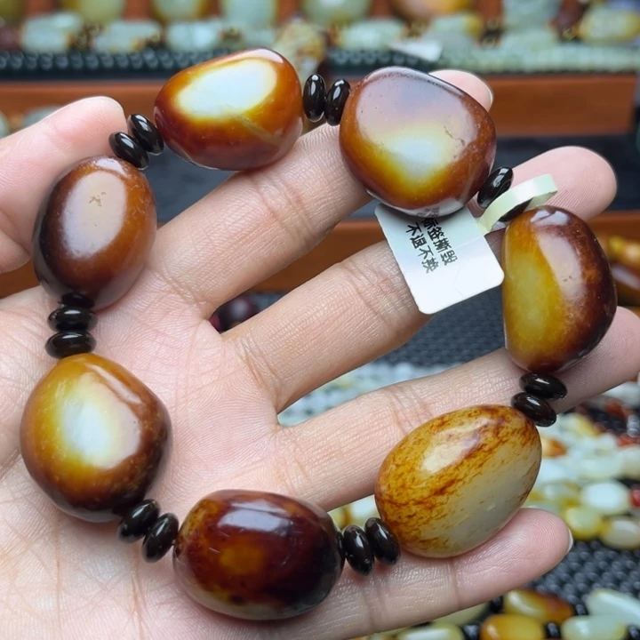 和田玉颈饰未镶嵌中**网