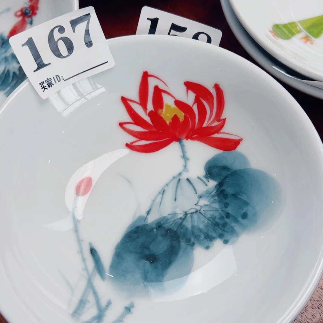 景德镇胖胖碗景德镇陶瓷手工手绘制作