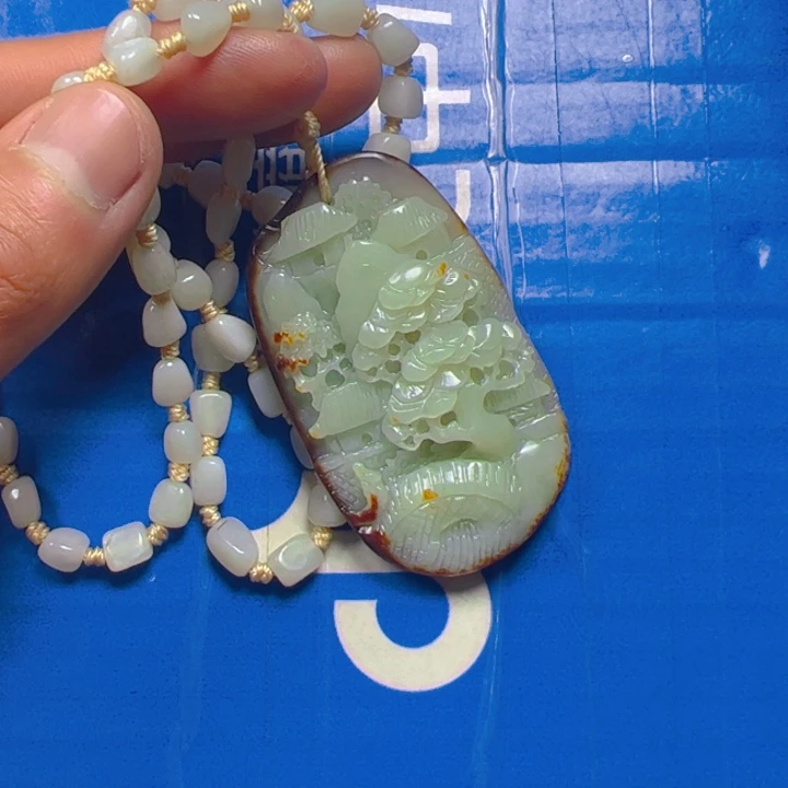 和田玉挂件未镶嵌