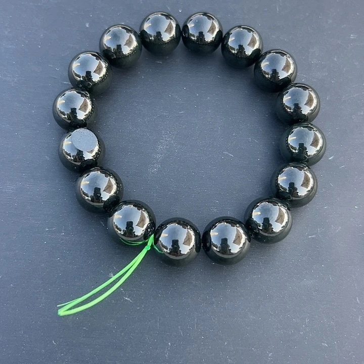 未镶嵌手串和田玉卡14