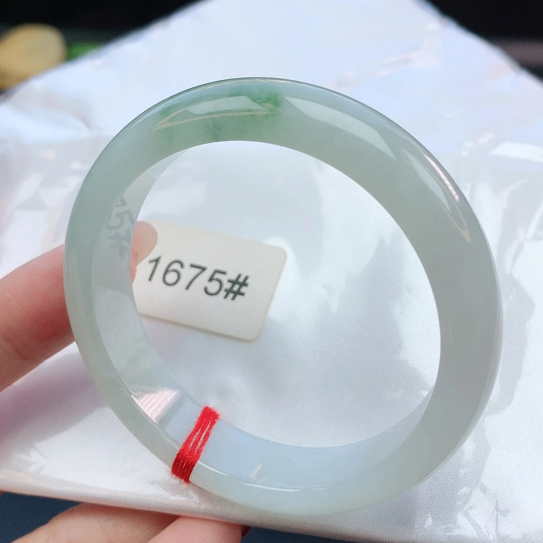 翡翠手镯未镶嵌53圈口881675
