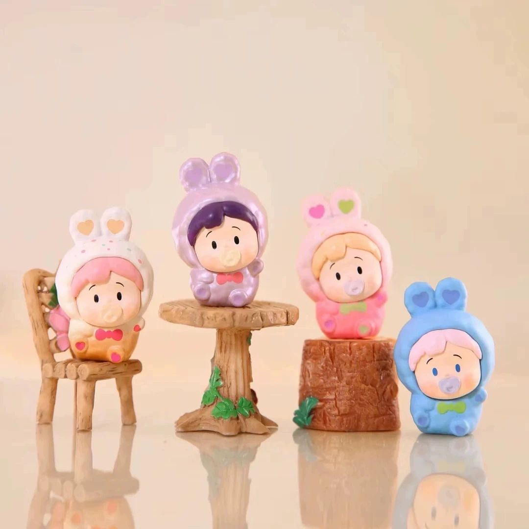 【主播代拆】小花卷豆豆兔二代胶囊系列萌粒盲袋