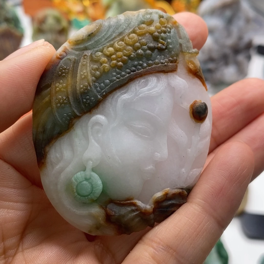 定制翡翠未镶嵌天然缅甸A货翡翠