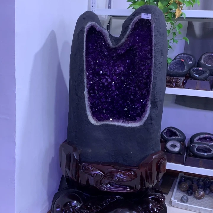 大型摆件（非配饰）紫晶未镶嵌