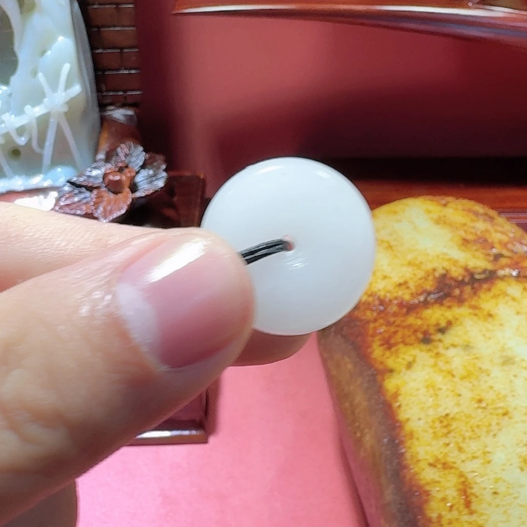 未镶嵌透闪石质玉把件薯*雄