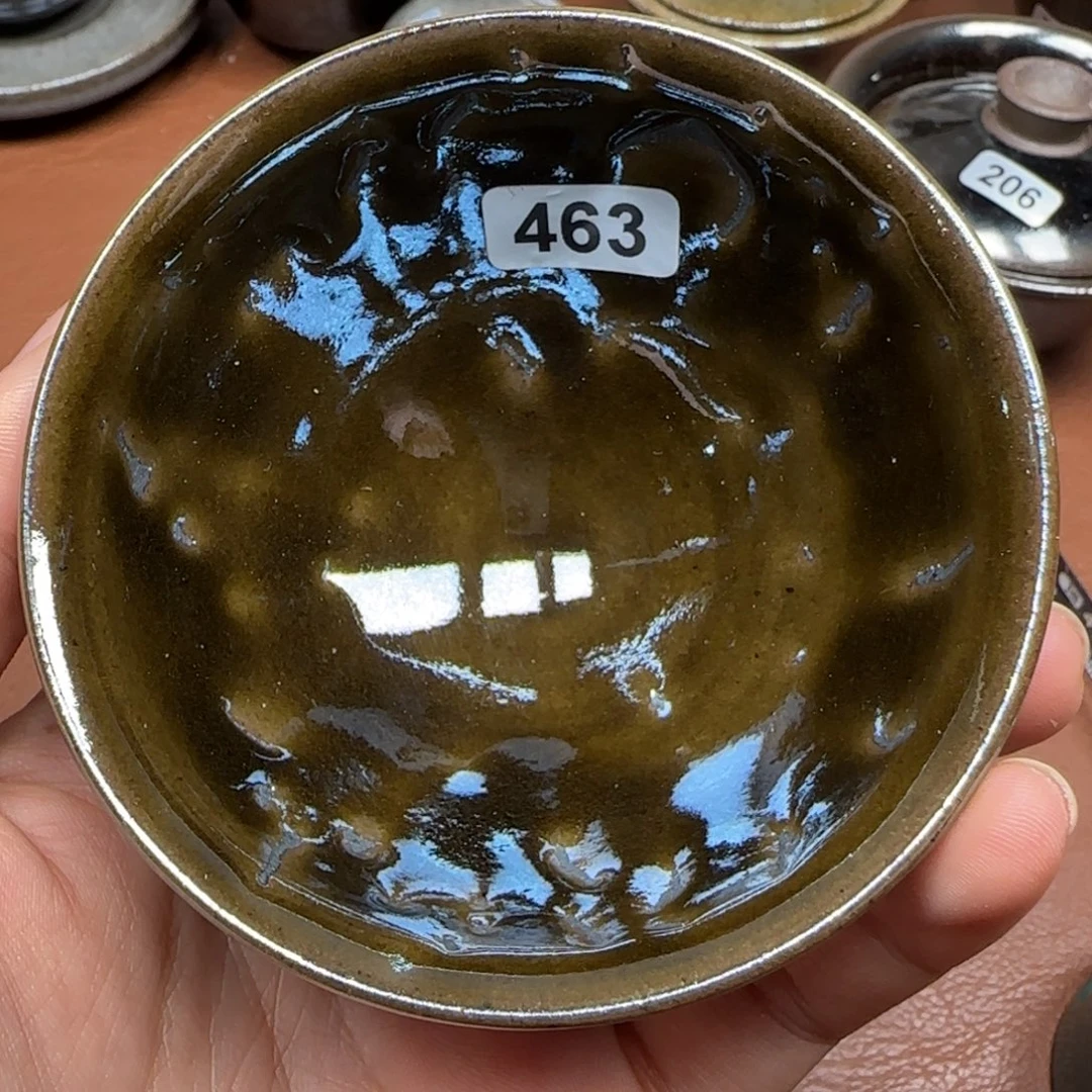 茶盏龙窑柴烧原矿原釉463