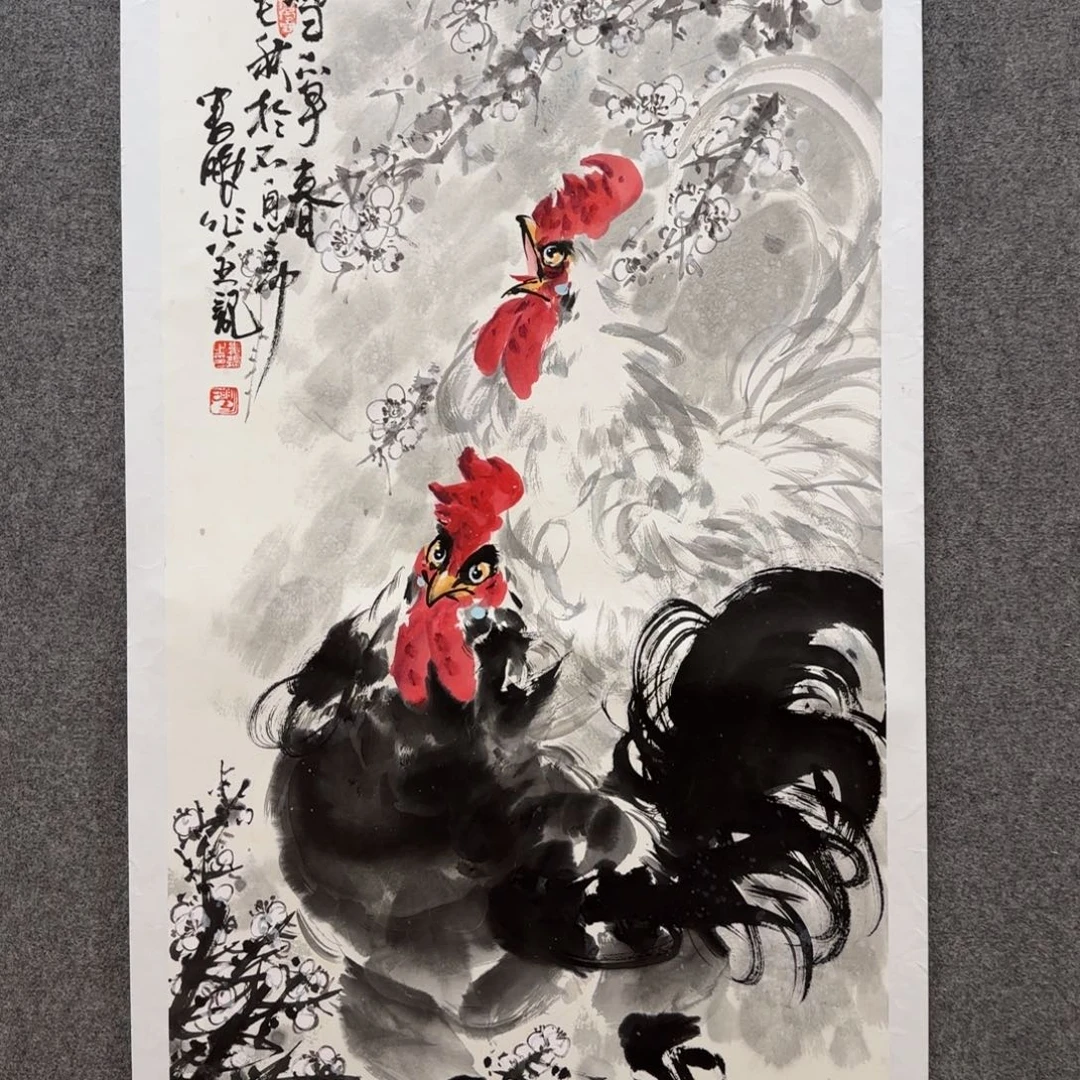 国画娄鹏老师手绘作品