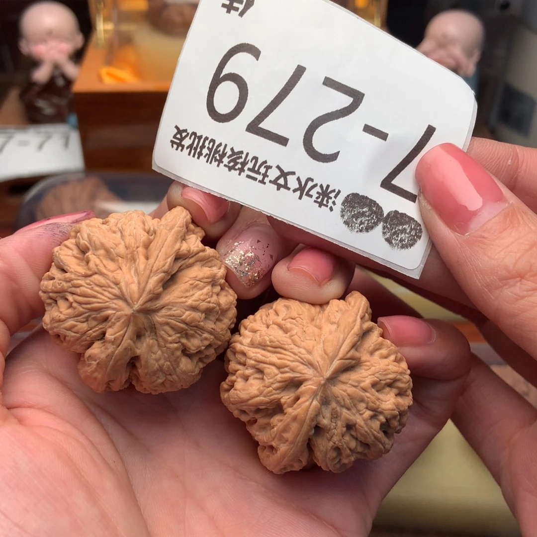文玩核桃把件38粗筋