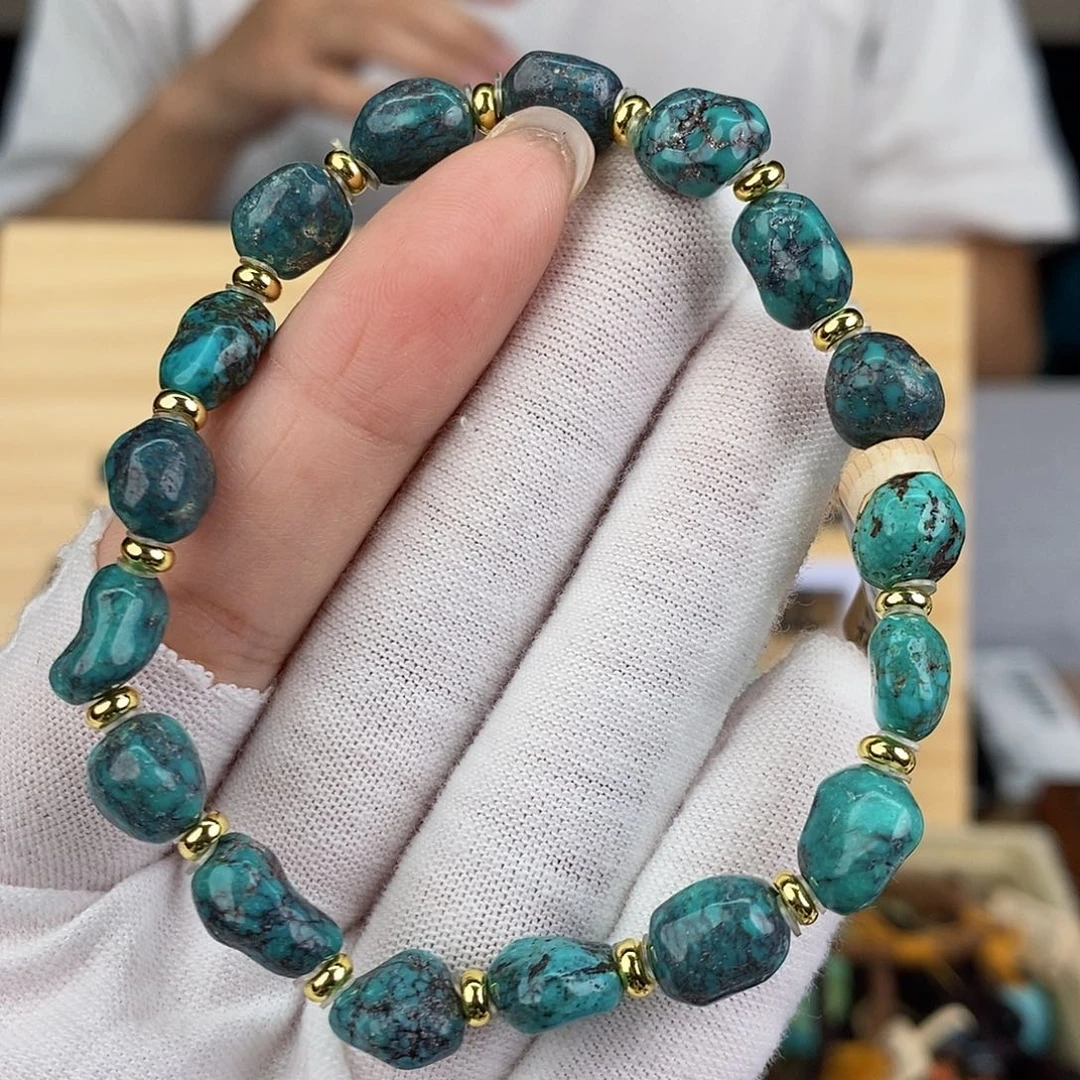 未镶嵌绿松石珠宝奇石