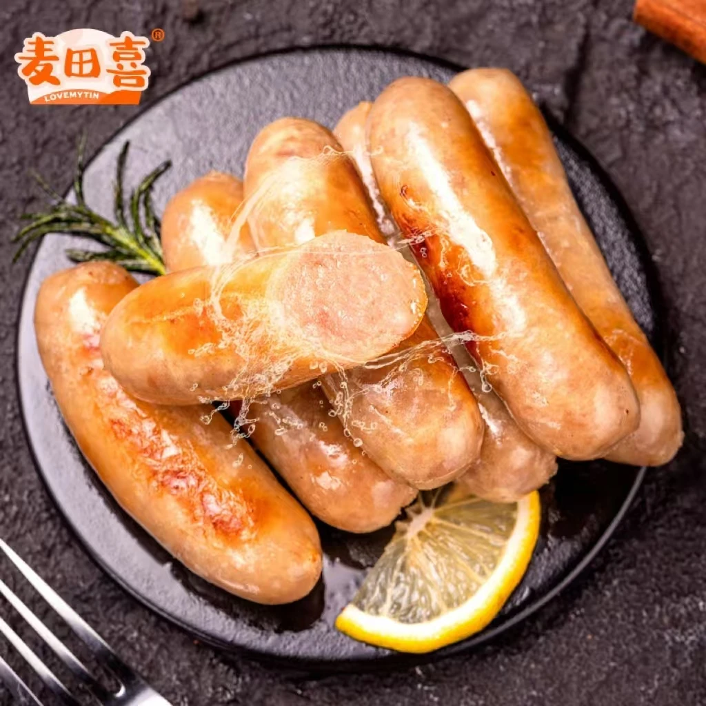 【麦田喜】黑猪肉烤肠 膳食原味黑椒 组合口味烤肠 爆汁烤肠