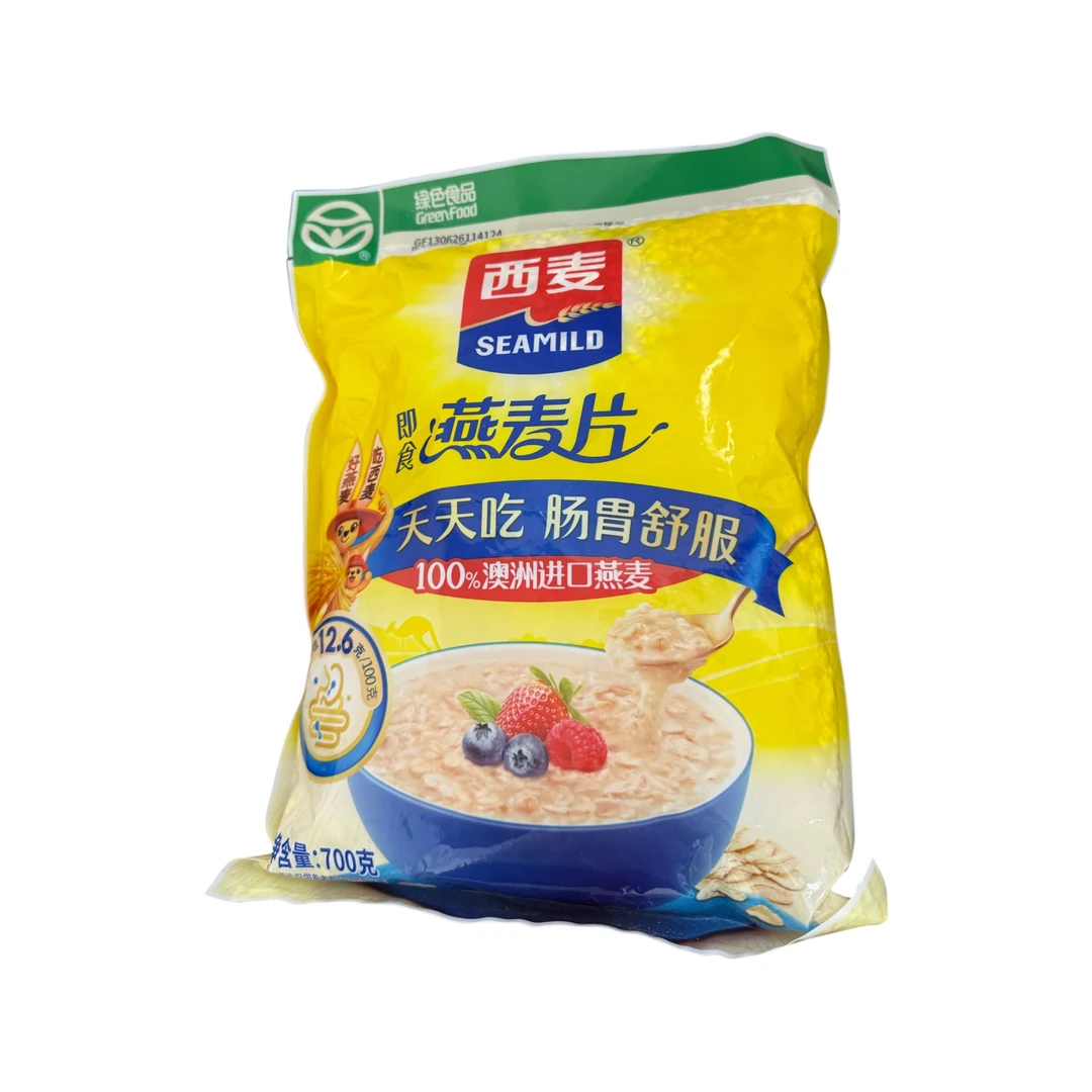 西麦即食纯燕麦片700g
