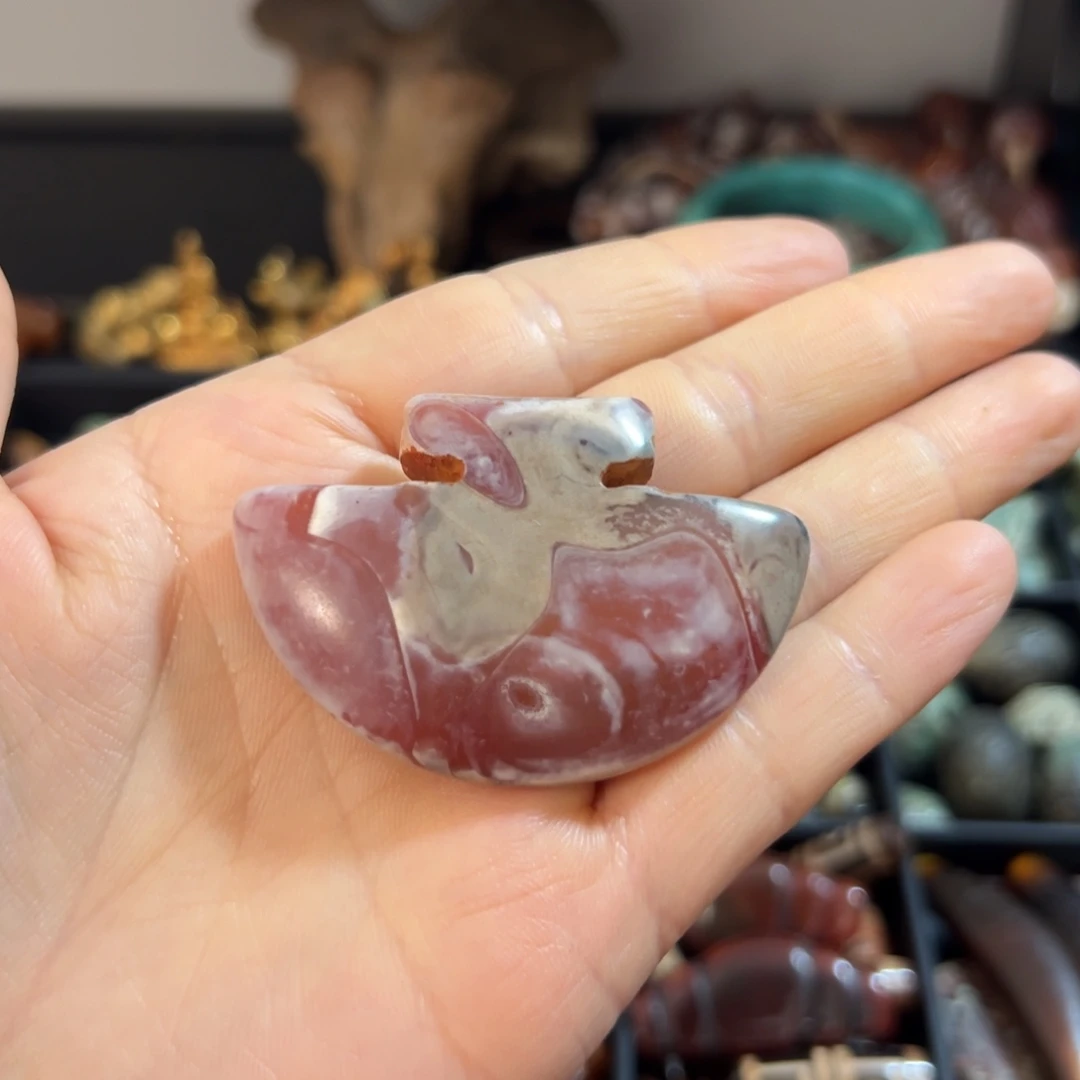 玛瑙/玉髓合金颈饰