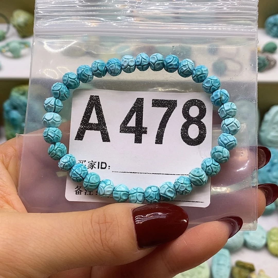 未镶嵌绿松石绿松石配饰定制