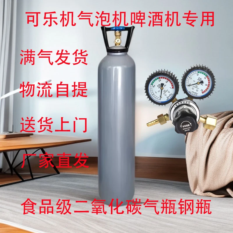 啤酒专用二氧化碳国标气瓶可乐气泡二氧化碳二氧化碳气瓶