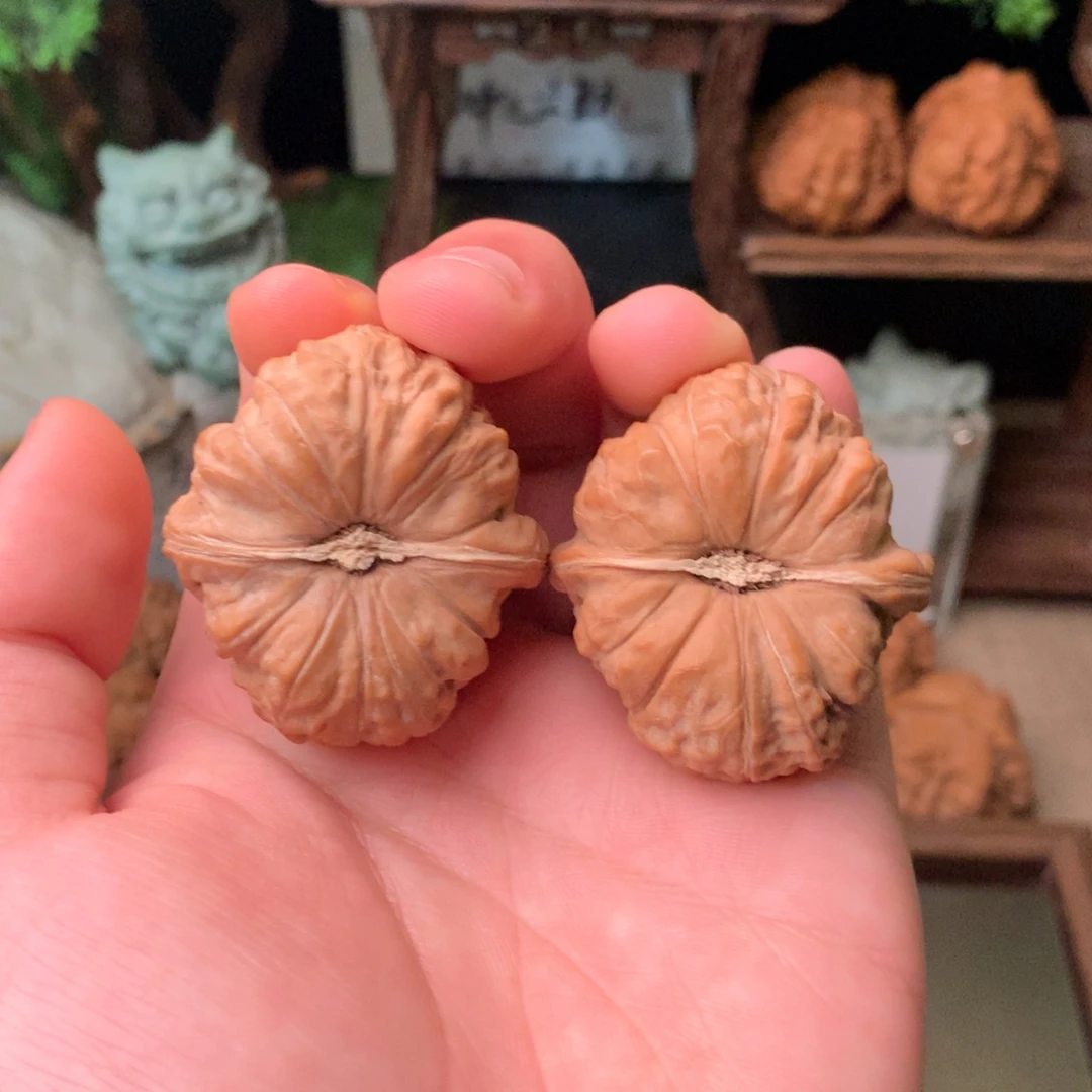 把件文玩核桃41尺寸南瓜墩