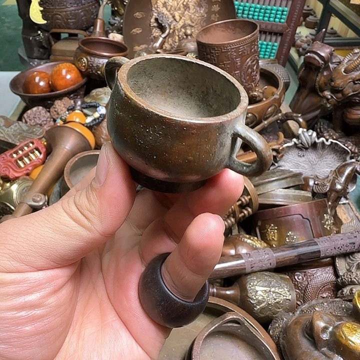 铜器办公室茶室摆件