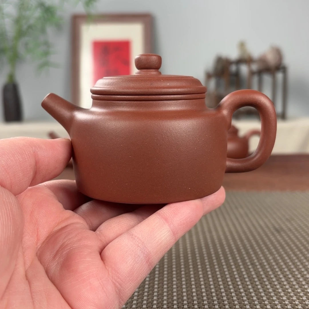 紫砂茶壶黄龙山原矿紫砂壶150