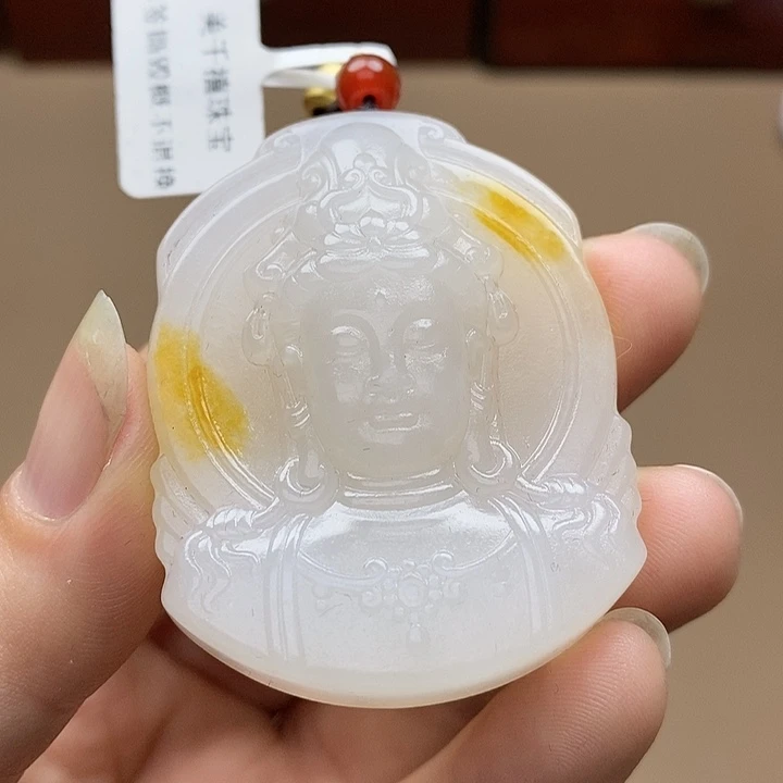 和田玉挂件未镶嵌F