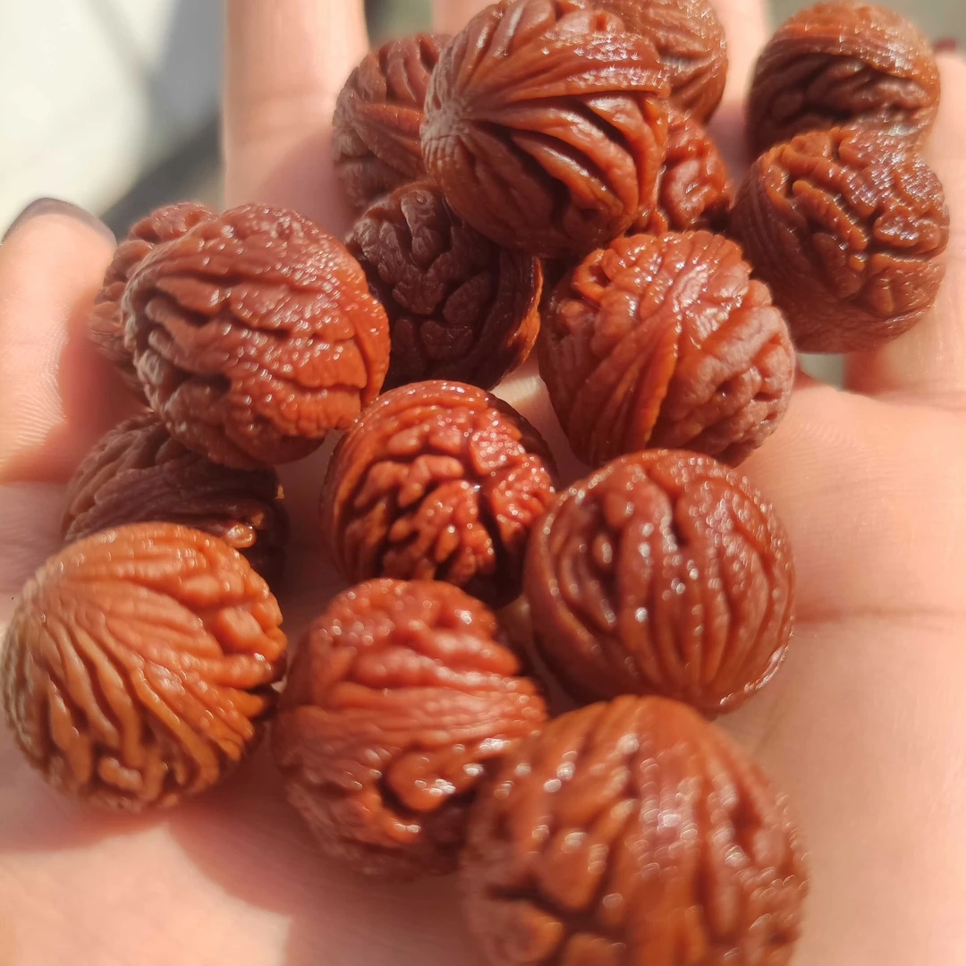 秦岭野生龙纹桃核